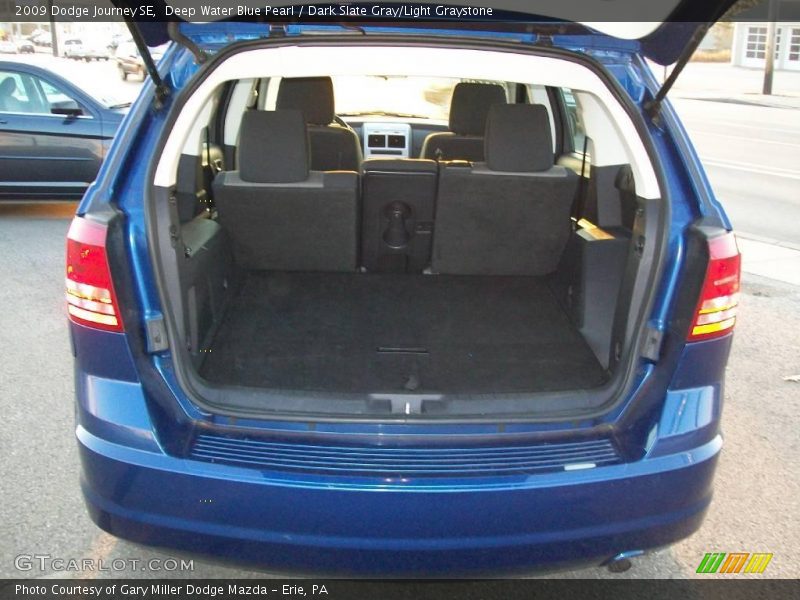 Deep Water Blue Pearl / Dark Slate Gray/Light Graystone 2009 Dodge Journey SE