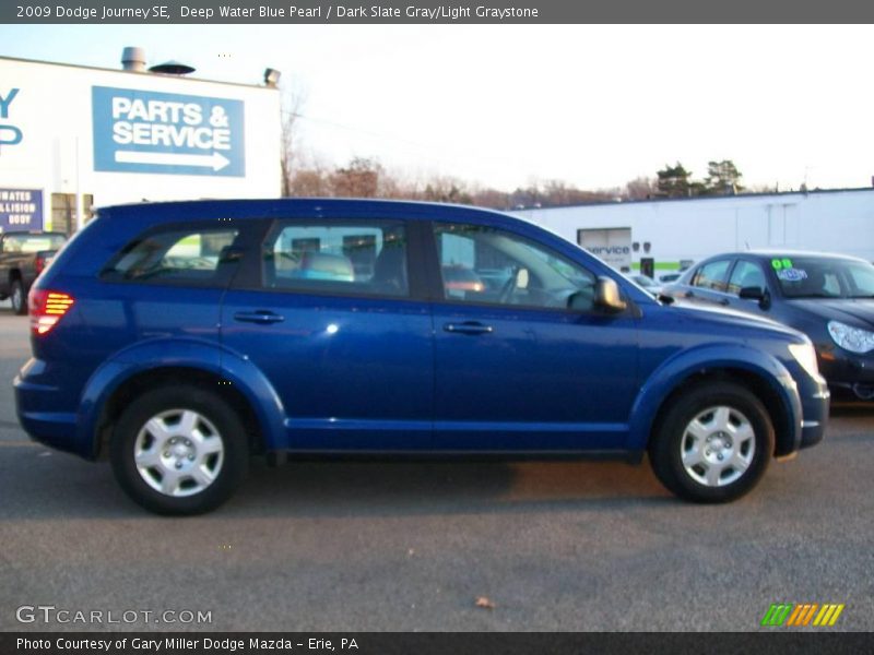 Deep Water Blue Pearl / Dark Slate Gray/Light Graystone 2009 Dodge Journey SE