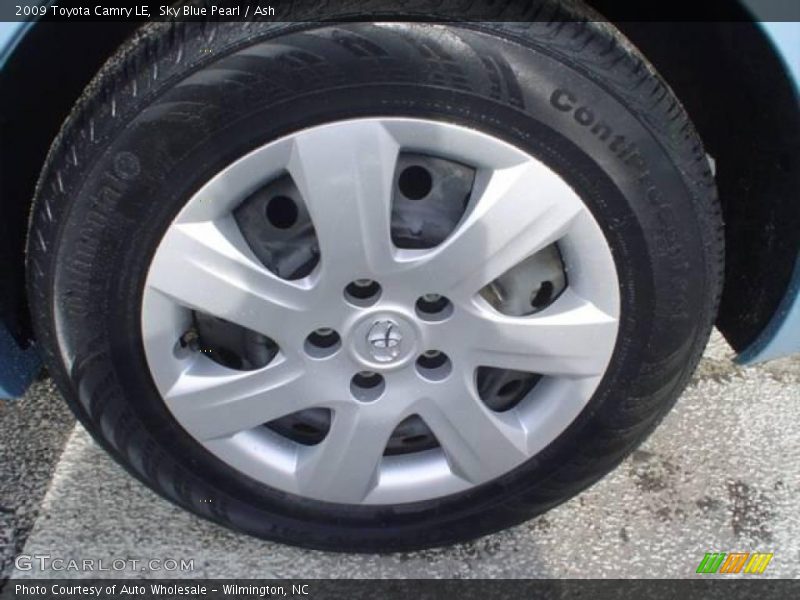 Sky Blue Pearl / Ash 2009 Toyota Camry LE