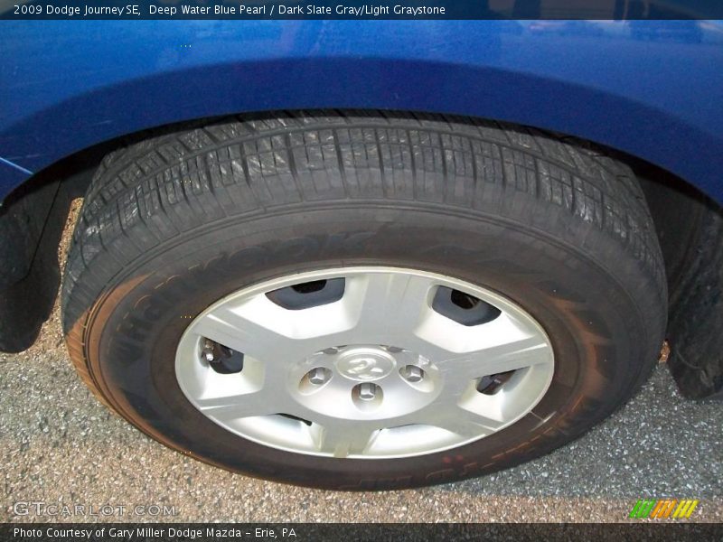 Deep Water Blue Pearl / Dark Slate Gray/Light Graystone 2009 Dodge Journey SE