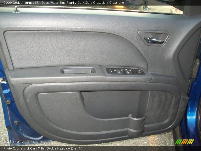 Deep Water Blue Pearl / Dark Slate Gray/Light Graystone 2009 Dodge Journey SE