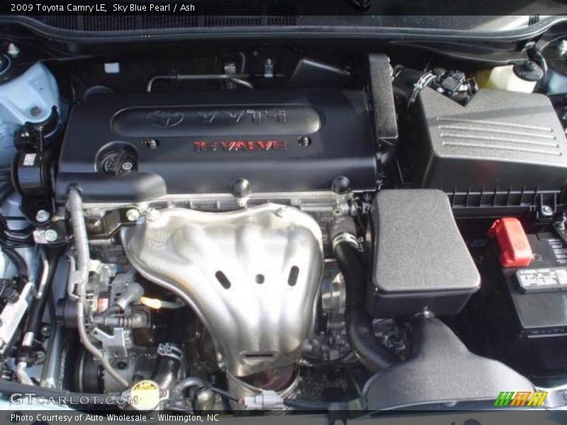 Sky Blue Pearl / Ash 2009 Toyota Camry LE