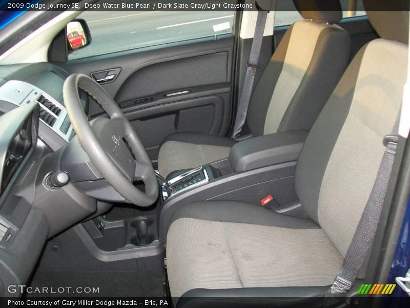 Deep Water Blue Pearl / Dark Slate Gray/Light Graystone 2009 Dodge Journey SE
