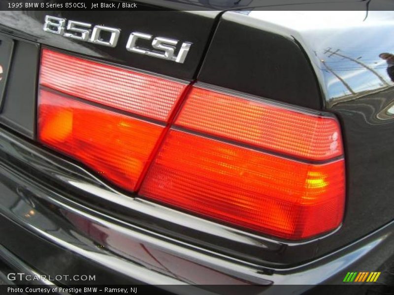 Jet Black / Black 1995 BMW 8 Series 850CSi