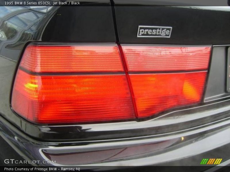 Jet Black / Black 1995 BMW 8 Series 850CSi