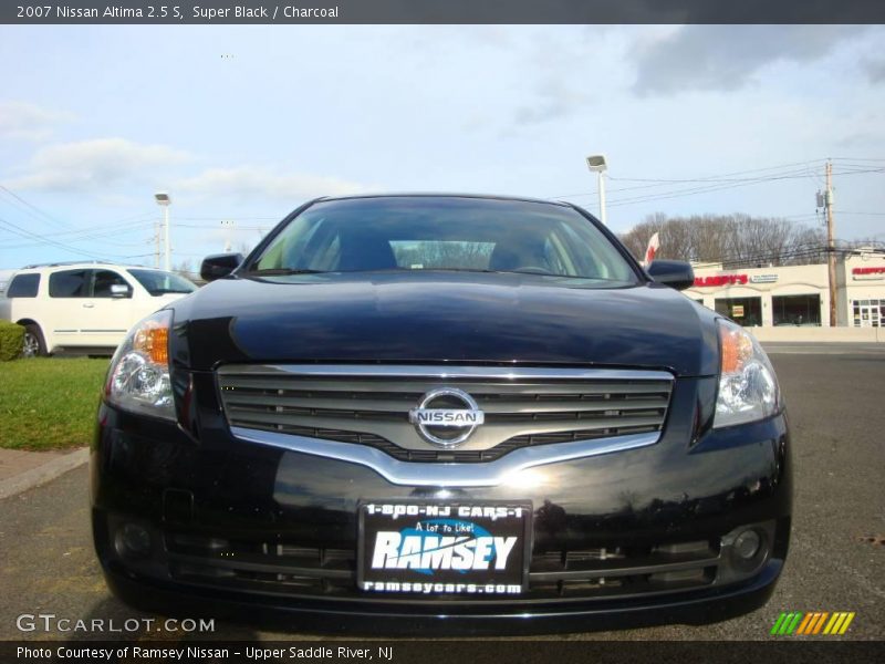 Super Black / Charcoal 2007 Nissan Altima 2.5 S