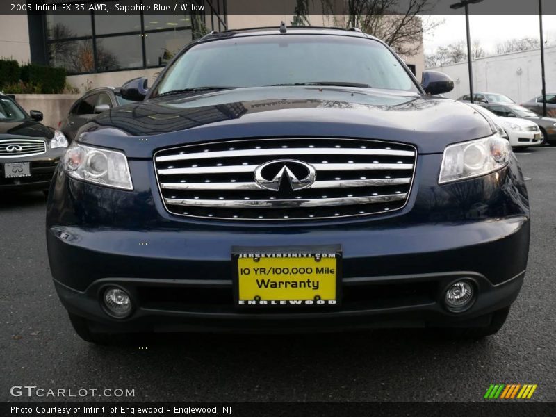 Sapphire Blue / Willow 2005 Infiniti FX 35 AWD