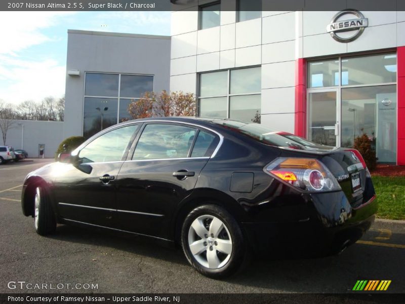 Super Black / Charcoal 2007 Nissan Altima 2.5 S