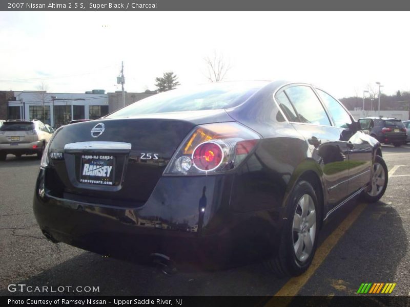 Super Black / Charcoal 2007 Nissan Altima 2.5 S