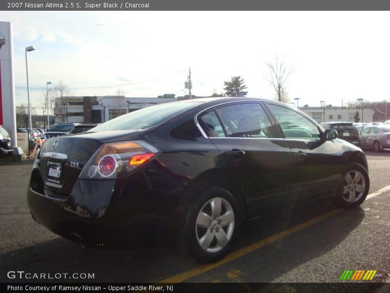 Super Black / Charcoal 2007 Nissan Altima 2.5 S