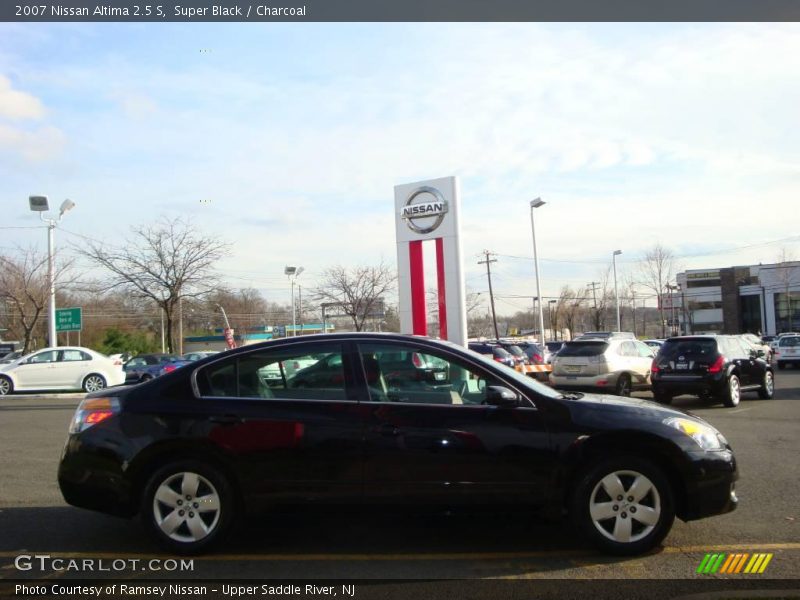 Super Black / Charcoal 2007 Nissan Altima 2.5 S