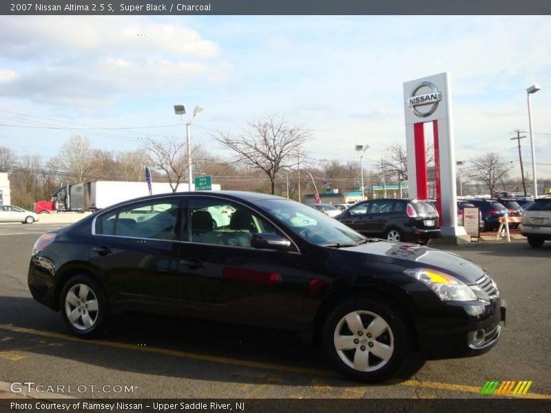 Super Black / Charcoal 2007 Nissan Altima 2.5 S
