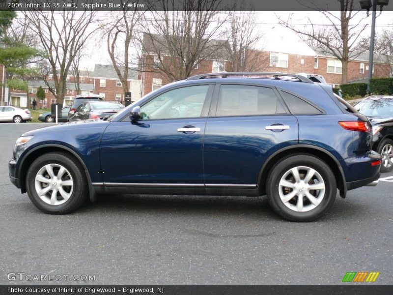 Sapphire Blue / Willow 2005 Infiniti FX 35 AWD