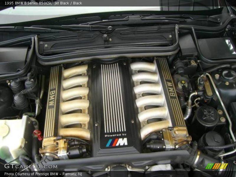 Jet Black / Black 1995 BMW 8 Series 850CSi