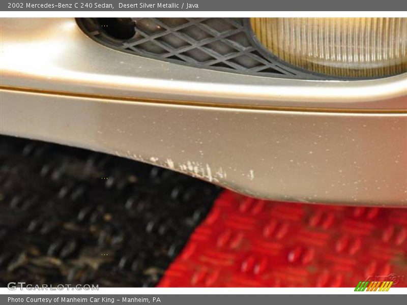 Desert Silver Metallic / Java 2002 Mercedes-Benz C 240 Sedan