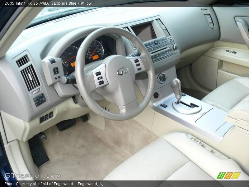 Sapphire Blue / Willow 2005 Infiniti FX 35 AWD
