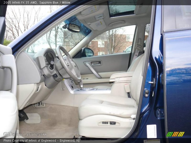 Sapphire Blue / Willow 2005 Infiniti FX 35 AWD