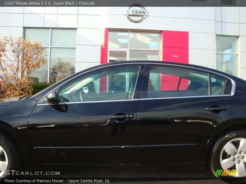 Super Black / Charcoal 2007 Nissan Altima 2.5 S