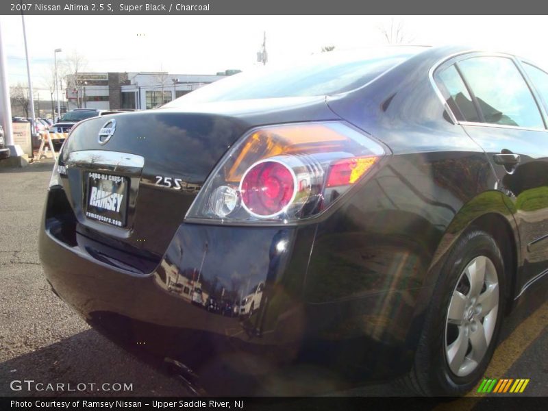 Super Black / Charcoal 2007 Nissan Altima 2.5 S