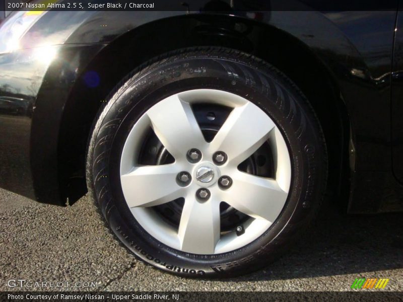 Super Black / Charcoal 2007 Nissan Altima 2.5 S