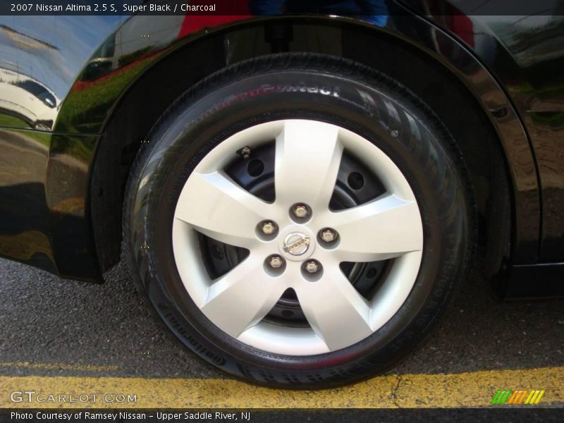 Super Black / Charcoal 2007 Nissan Altima 2.5 S