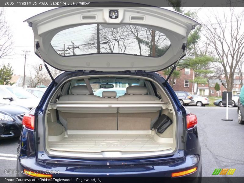 Sapphire Blue / Willow 2005 Infiniti FX 35 AWD