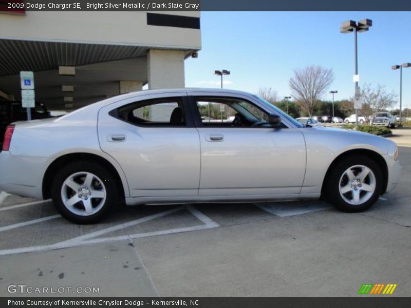 Bright Silver Metallic / Dark Slate Gray 2009 Dodge Charger SE
