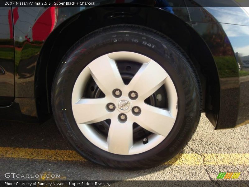 Super Black / Charcoal 2007 Nissan Altima 2.5 S