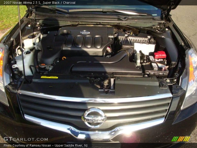 Super Black / Charcoal 2007 Nissan Altima 2.5 S
