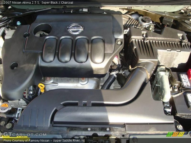 Super Black / Charcoal 2007 Nissan Altima 2.5 S
