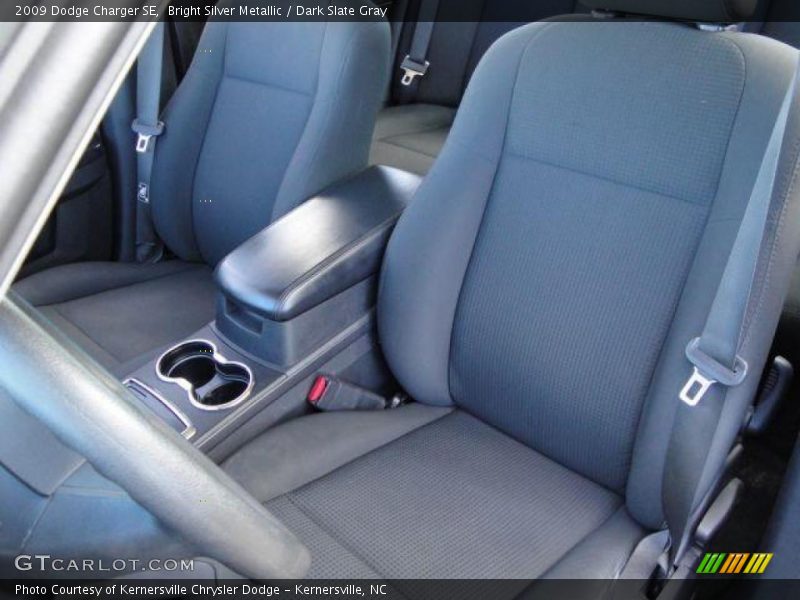 Bright Silver Metallic / Dark Slate Gray 2009 Dodge Charger SE