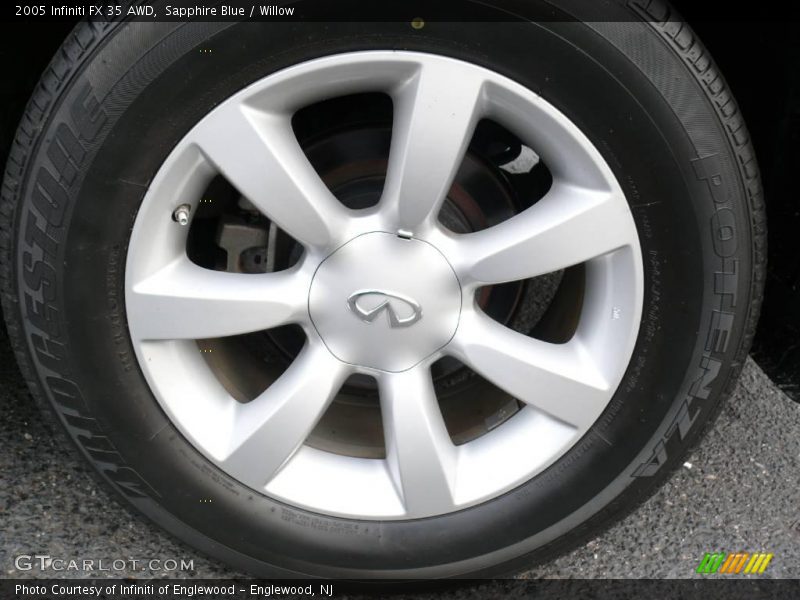 Sapphire Blue / Willow 2005 Infiniti FX 35 AWD