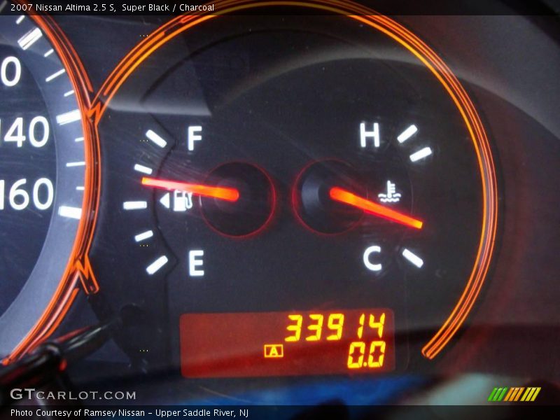 Super Black / Charcoal 2007 Nissan Altima 2.5 S