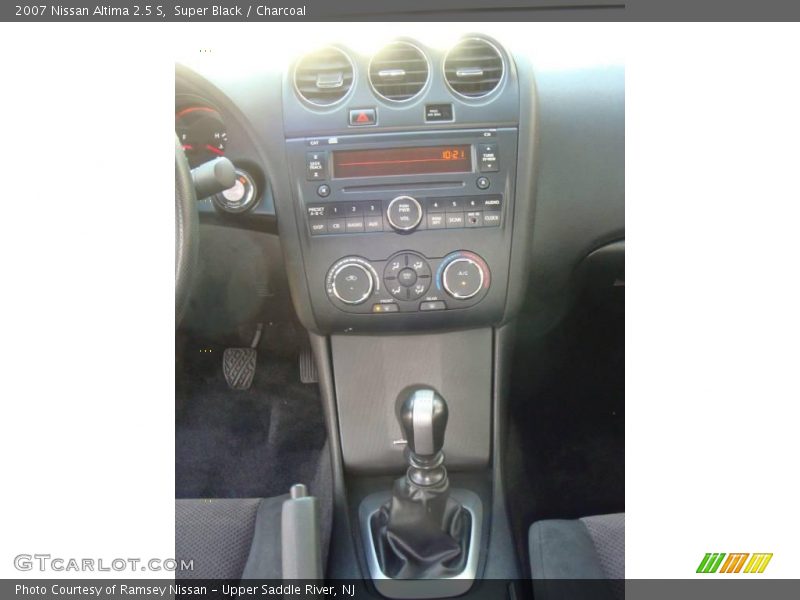 Super Black / Charcoal 2007 Nissan Altima 2.5 S