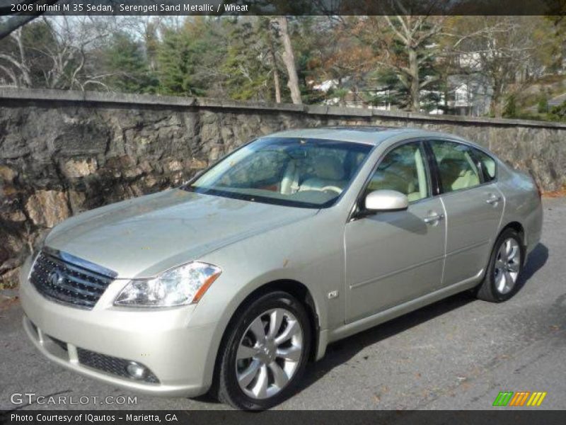Serengeti Sand Metallic / Wheat 2006 Infiniti M 35 Sedan