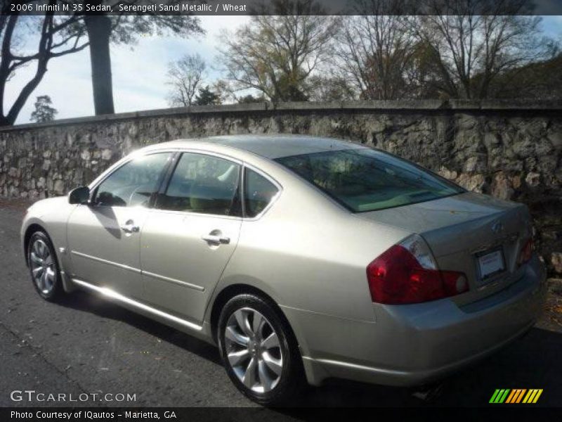 Serengeti Sand Metallic / Wheat 2006 Infiniti M 35 Sedan