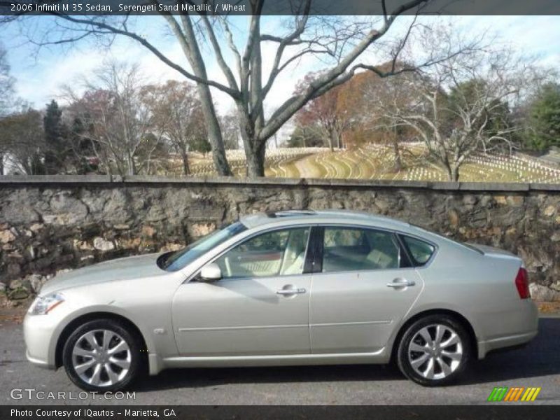 Serengeti Sand Metallic / Wheat 2006 Infiniti M 35 Sedan