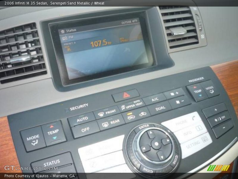Serengeti Sand Metallic / Wheat 2006 Infiniti M 35 Sedan