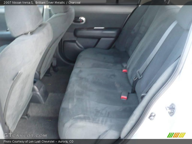 Brilliant Silver Metallic / Charcoal 2007 Nissan Versa S
