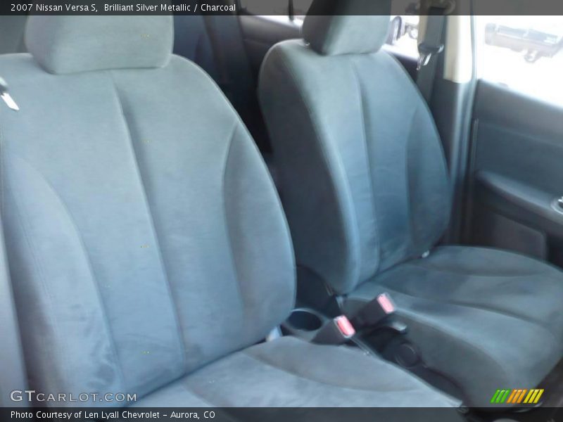 Brilliant Silver Metallic / Charcoal 2007 Nissan Versa S