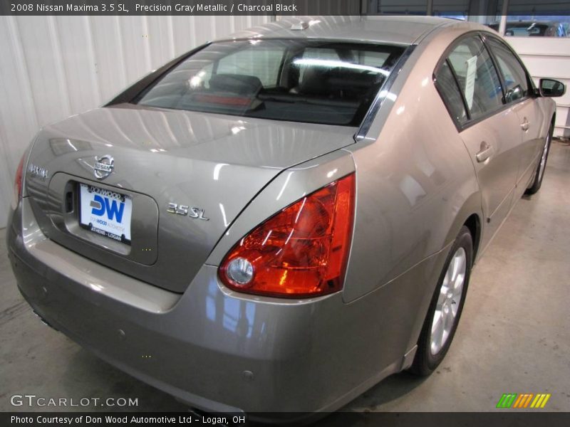 Precision Gray Metallic / Charcoal Black 2008 Nissan Maxima 3.5 SL