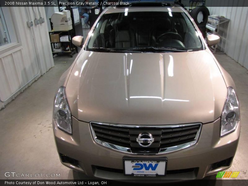 Precision Gray Metallic / Charcoal Black 2008 Nissan Maxima 3.5 SL