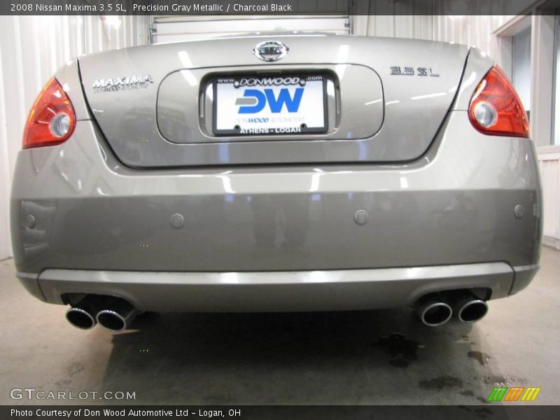 Precision Gray Metallic / Charcoal Black 2008 Nissan Maxima 3.5 SL