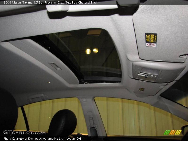Precision Gray Metallic / Charcoal Black 2008 Nissan Maxima 3.5 SL