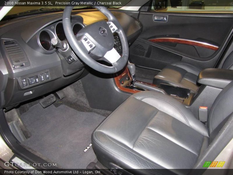 Precision Gray Metallic / Charcoal Black 2008 Nissan Maxima 3.5 SL