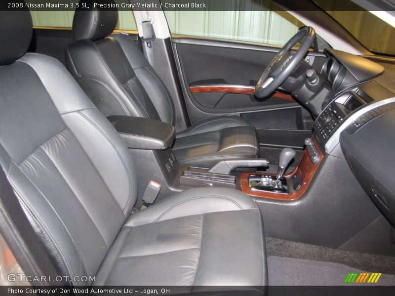 Precision Gray Metallic / Charcoal Black 2008 Nissan Maxima 3.5 SL
