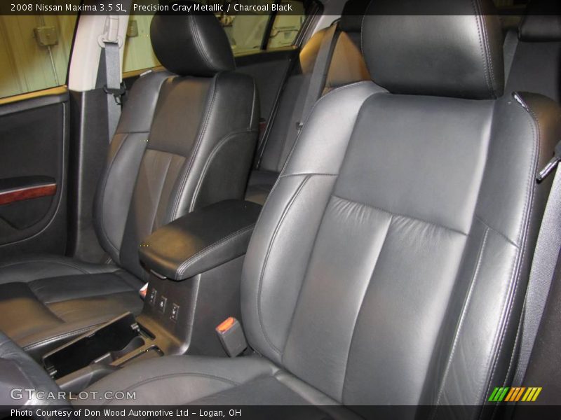 Precision Gray Metallic / Charcoal Black 2008 Nissan Maxima 3.5 SL