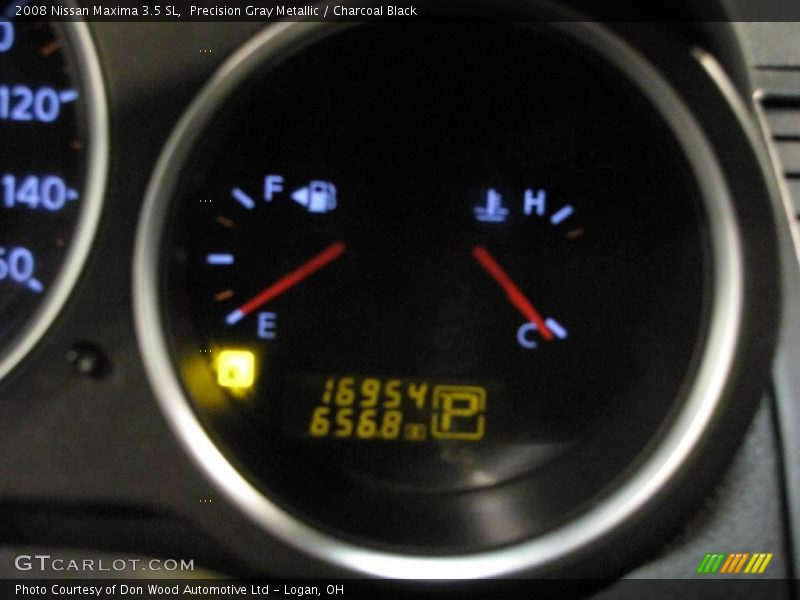 Precision Gray Metallic / Charcoal Black 2008 Nissan Maxima 3.5 SL