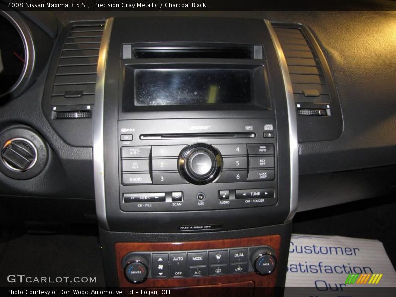 Precision Gray Metallic / Charcoal Black 2008 Nissan Maxima 3.5 SL