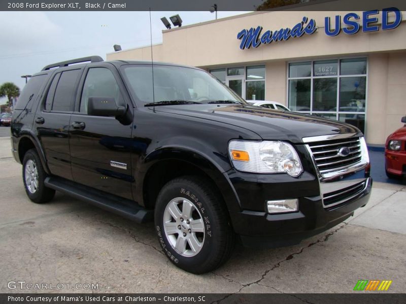 Black / Camel 2008 Ford Explorer XLT
